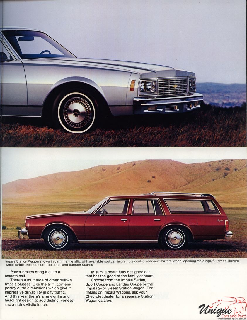 1979 Chevrolet Caprice Impala Brochure Page 11